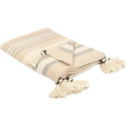 DECKE Cremeweiß Yarseli 130/170 cm