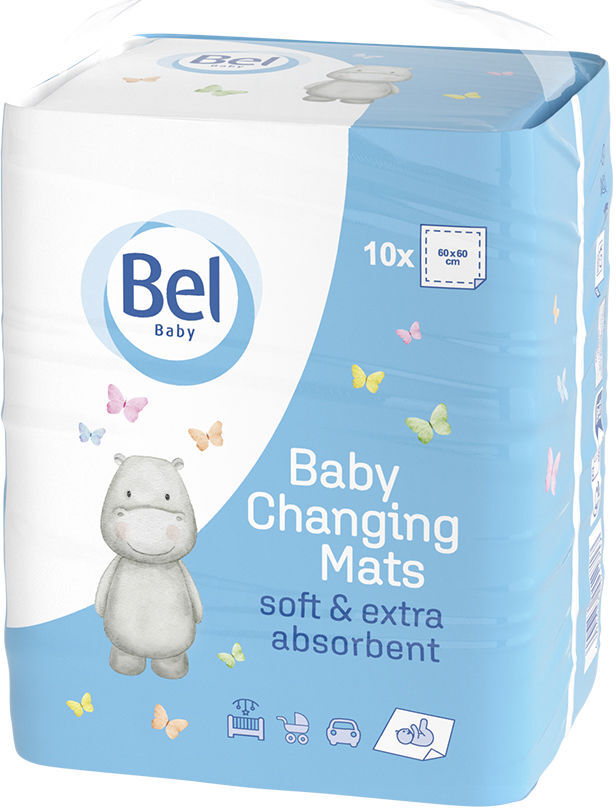 Bel Baby cubrecamas 60 x 60 cm 10 pz