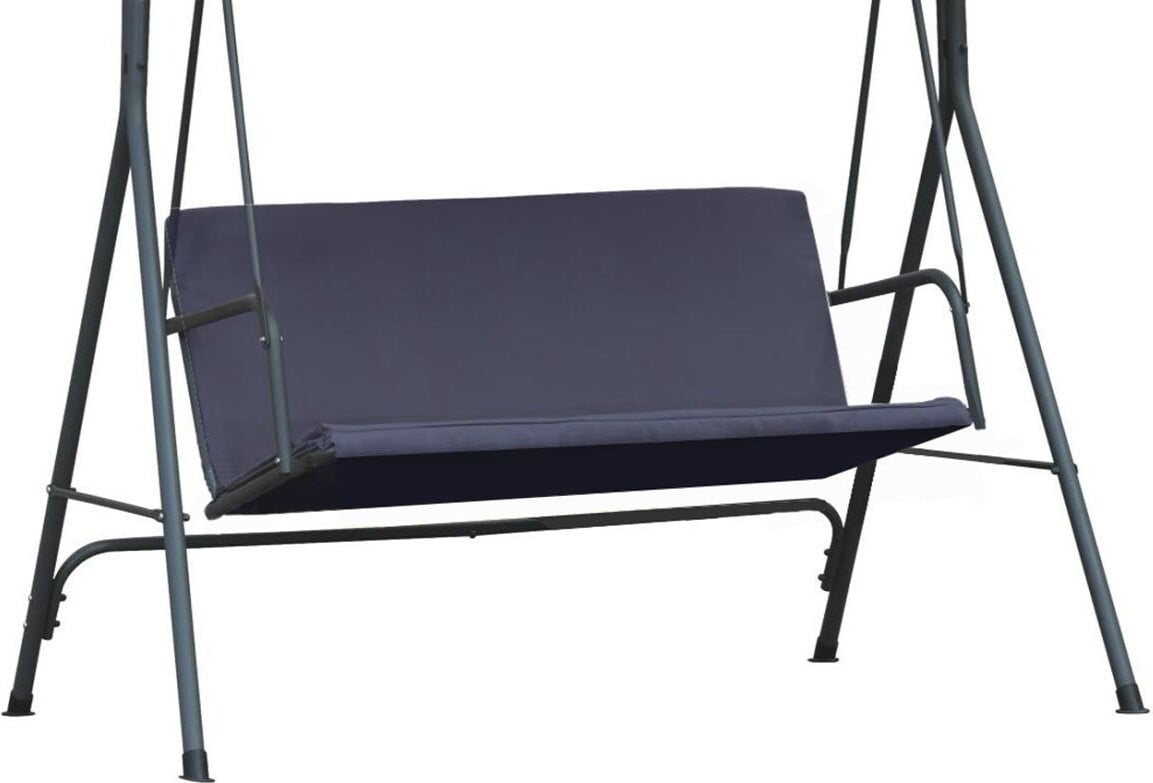 Ferocity Universele Vervangingsstof voor Stoelbekleding en Schommelzitkussen, Grafietkleur, 168 x 113 cm