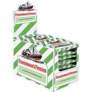 Fishermans-Friend Kräuterbonbons Mint, zuckerfrei, je 25g, 24 Beutel, 600g