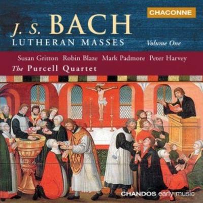 Lutheran Masses Vol.1 - Gritton,The Purcell Quartet, CD