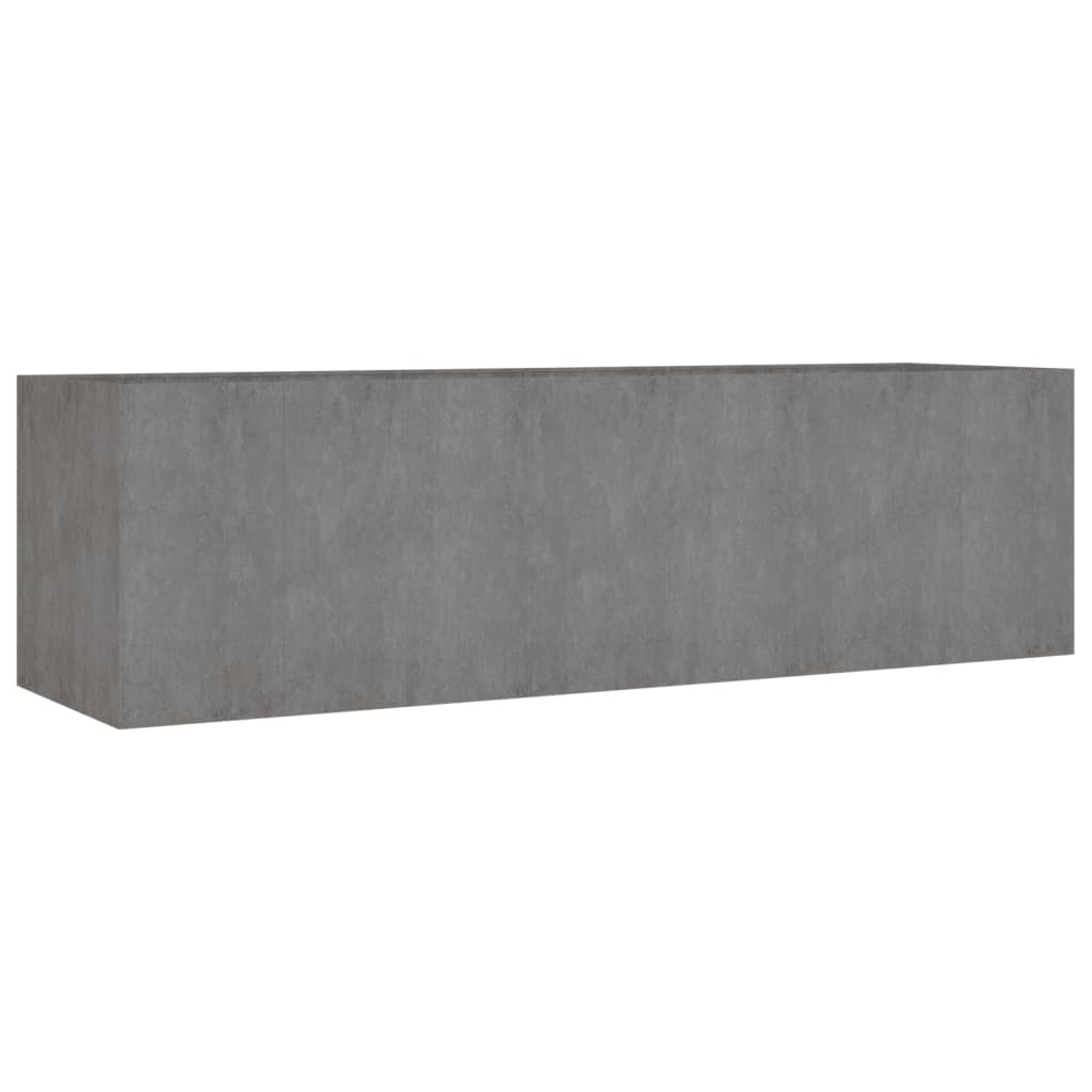Hochbeet 280x80x80 cm Cortenstahl