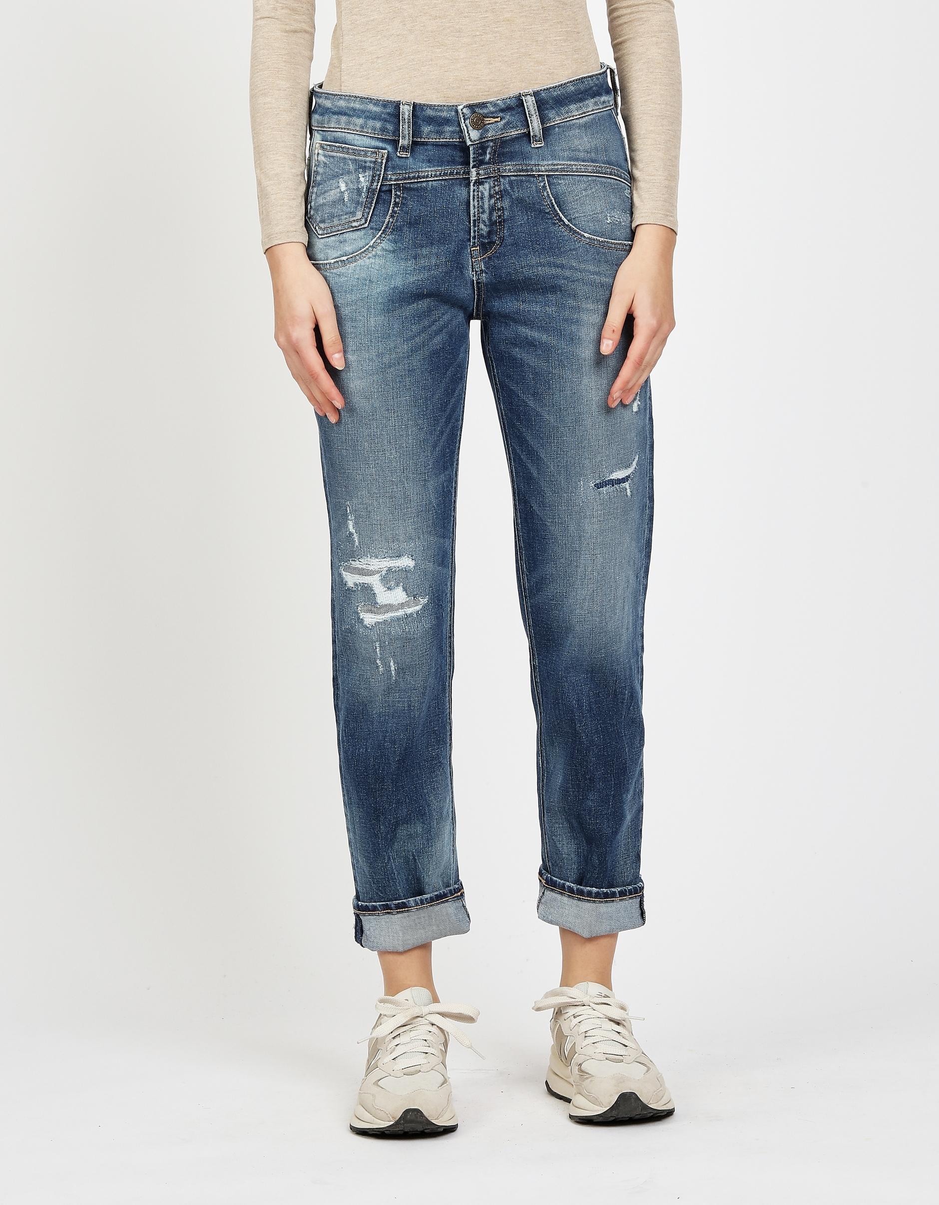 94BO CROPPED - loose fit Jeans