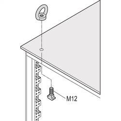 nVent SCHROFF 23130085 19 Zoll Netzwerkschrank-Befestigungsmaterial