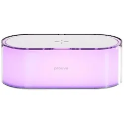 Proove, Tischlampe, Bedside lamp Multicolor Glow LED RGB 1200mAh 5W with induction charge 15W white