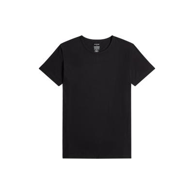 Pyjama G-STAR "T-Shirt Crew 3er-Pack", Herren, Gr. S, schwarz, Obermaterial: 50% Baumwolle, 45% Viskose, 5% Elasthan, Homewear-Sets Pyjama