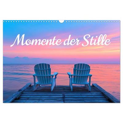 Momente der Stille (Wandkalender 2026 DIN A3 quer), CALVENDO Monatskalender