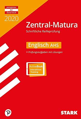 STARK Zentral-Matura 2020 - Englisch - AHS - Preis vom 16.10.2026 11:41:07 h