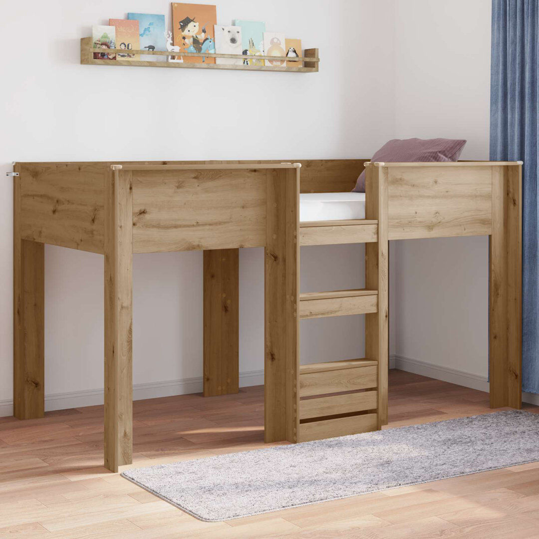 17 Stories 120 X 200cm Bulk Bed Artisan Oak