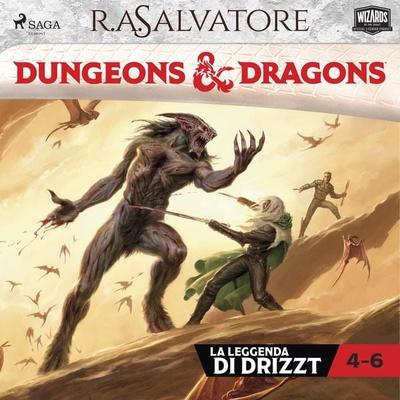 Dungeons & Dragons: Trilogia delle terre perdute - R.A. Salvatore, Audio, 9788727128221