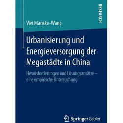 Urbanisierung und Energieversorgung der Megastädte in China, Fachbücher von Wei Manske-Wang