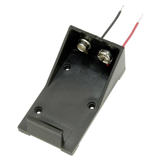 Tru Components BH9VA Batteriehalter 1x 9 V Block Kabel (BH9VA)