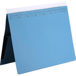 SoldanPlus Hängehefter Orgalex, 1207707, A4, 2x Kaufmännische Heftung, Tasche, blau, Karton, 1 Stück