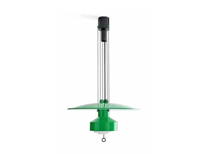 STILNOVO lampe à suspension SALISCENDI (Vert / Blanc - Métal peint et PMMA)