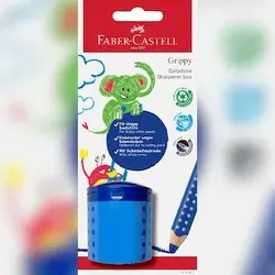 Faber Castell Spitzdose Grippy blau BK