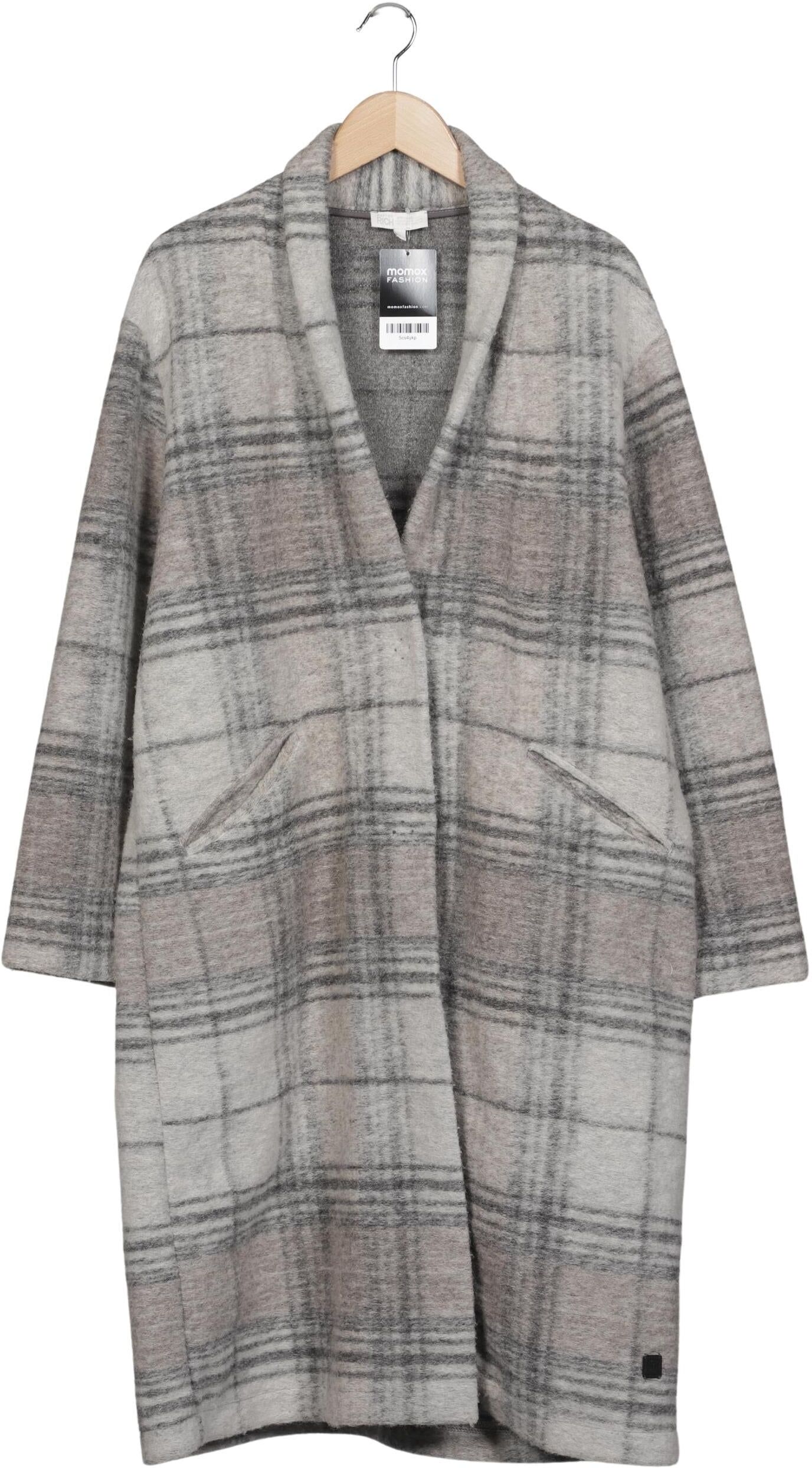 Better Rich Damen Mantel, Grau, Gr. XS, Synthetik / Wolle - Second Hand