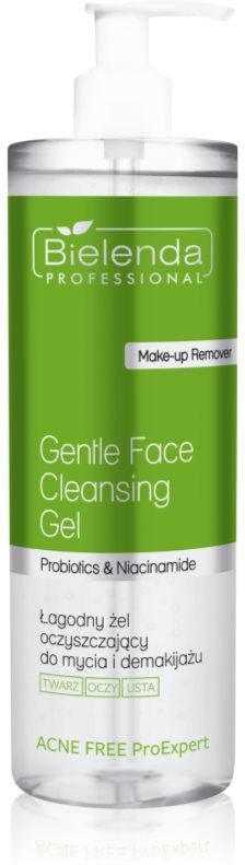 Bielenda Professional Acne Free ProExpert gentle cleansing gel for the face and eye area 500 ml