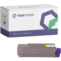 Kompatibel für OKI C 612 DN (46507505) Toner Gelb