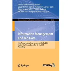Information Management and Big Data, Fachbücher