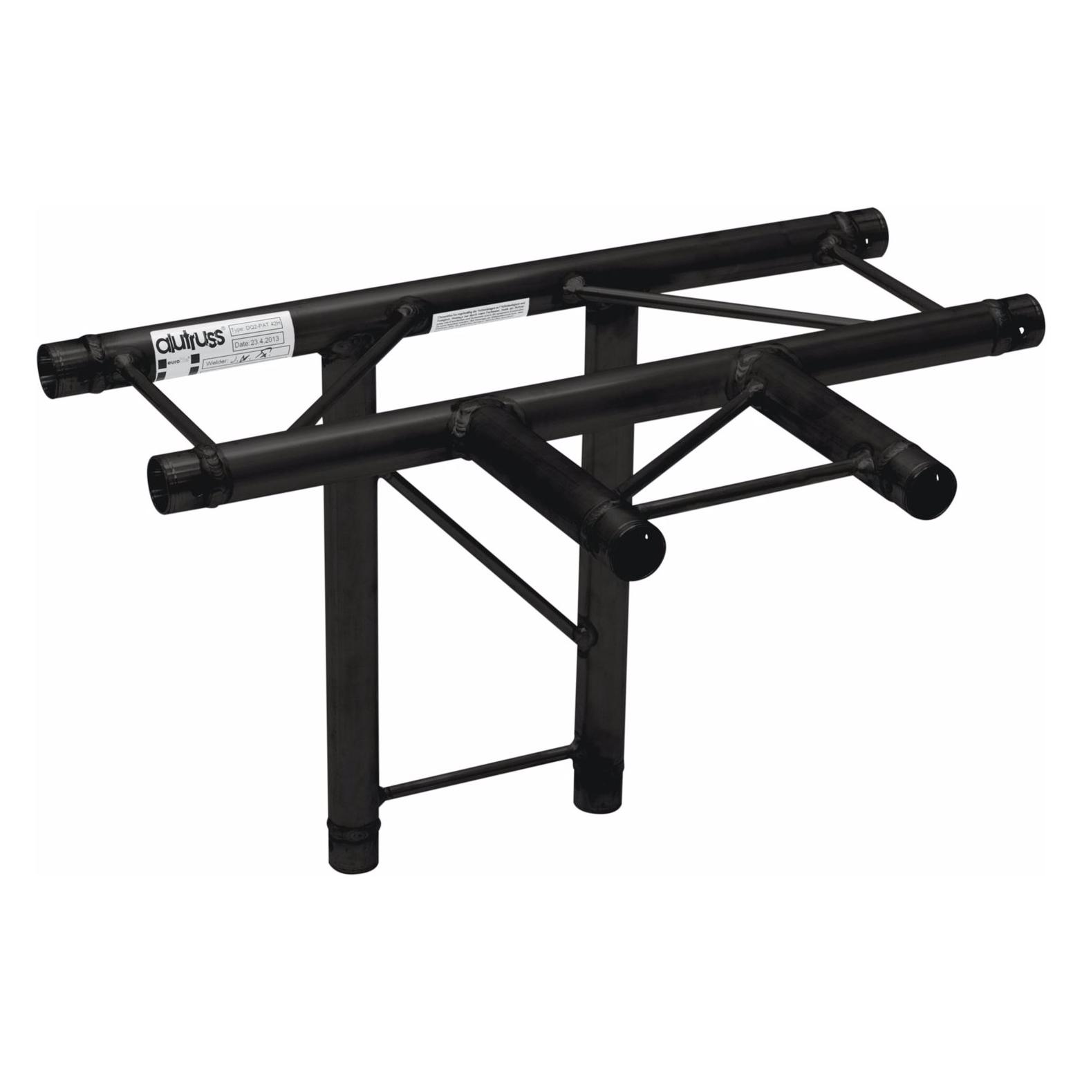 Alutruss DECOLOCK DQ2-SPAT42H 4-Weg Kreuzstück sw (60300152)
