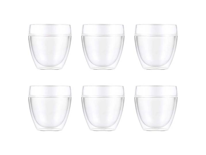 Bodum Verre en plastique à double paroi Pavina Outdoor Lot de 6 25 cl