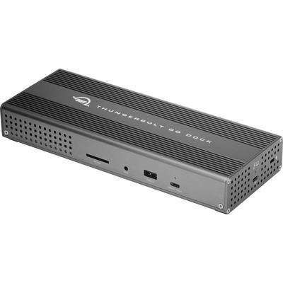 OWC Laptop-Dockingstation "Thunderbolt Go Dock", grau, B:9,2mm H:3,6mm T:24,1mm, Dockingstationen
