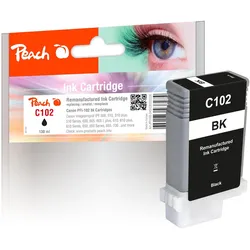 Peach, Druckerpatrone, Tinte Canon PFI-102 (BK)