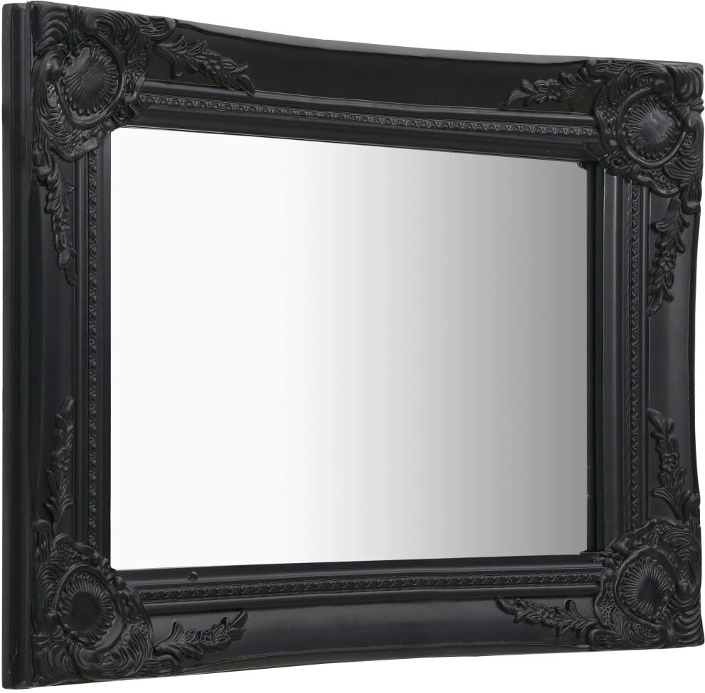 Astoria Grand Ginsberg Mirror Black 50cm H x 40cm W