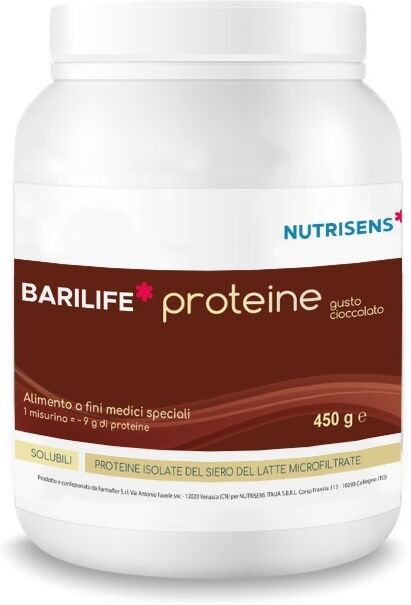 Nutrisens Italia Sbrl Barilife Proteine Cioc 450g