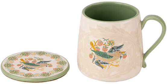 William Morris At Home Kitchen Garden Mug & Coaster Set