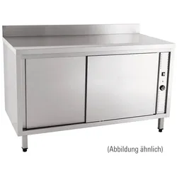 Wärmeschrank mit Schiebetüren mit