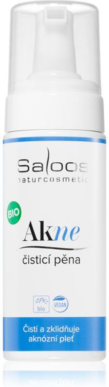 Saloos AcNO deep-cleansing mousse for problem skin, acne 150 ml