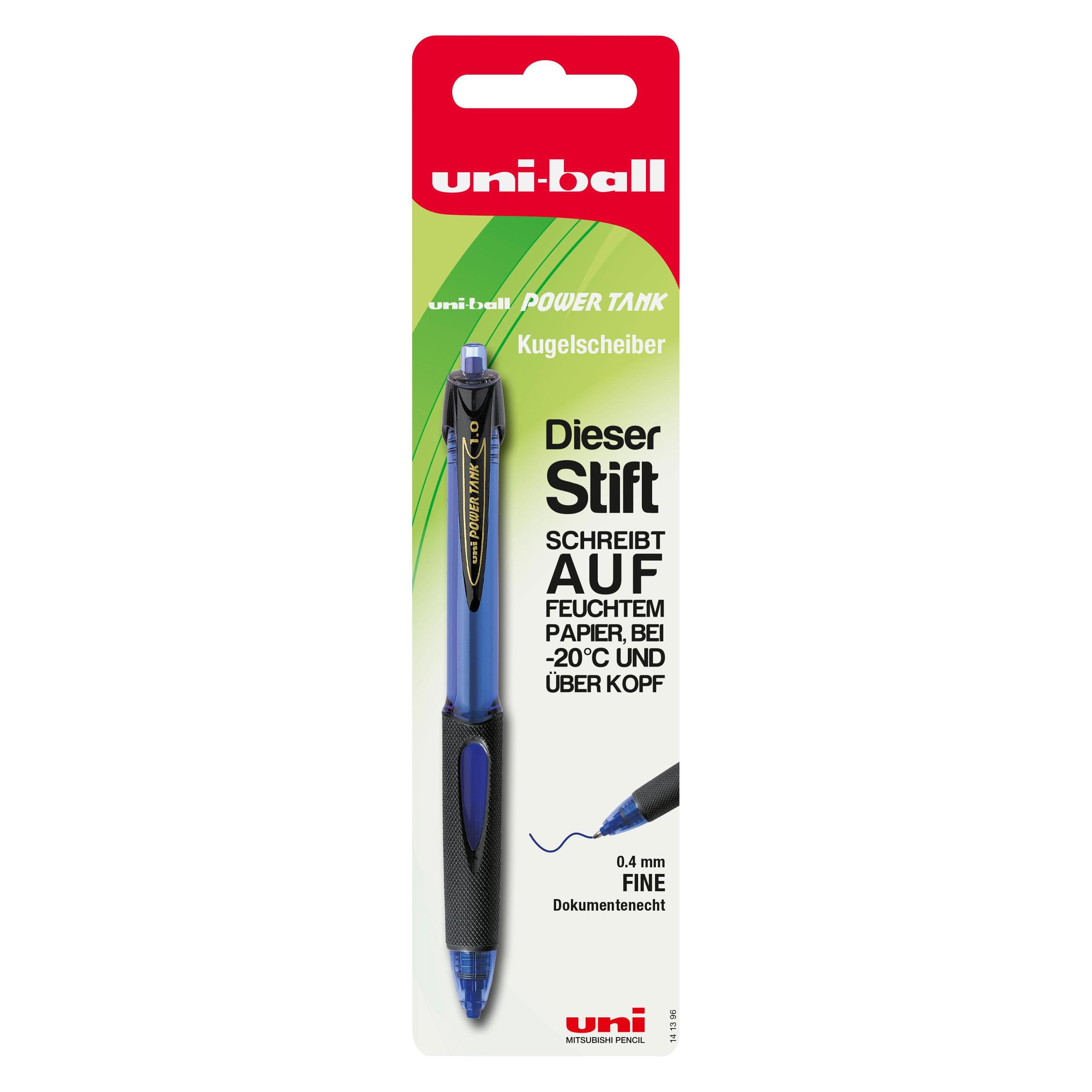 Mitsubishi Kugelschreiber UB POWERTANK blau BK (1x) (141396)