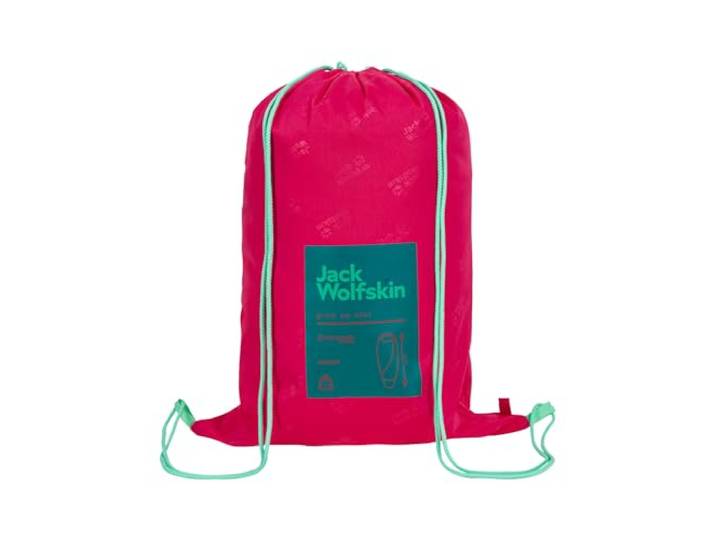 Jack Wolfskin Unisex Jugend Grow UP Dreamer Mumienschlafsack, pink Dahlia, Left