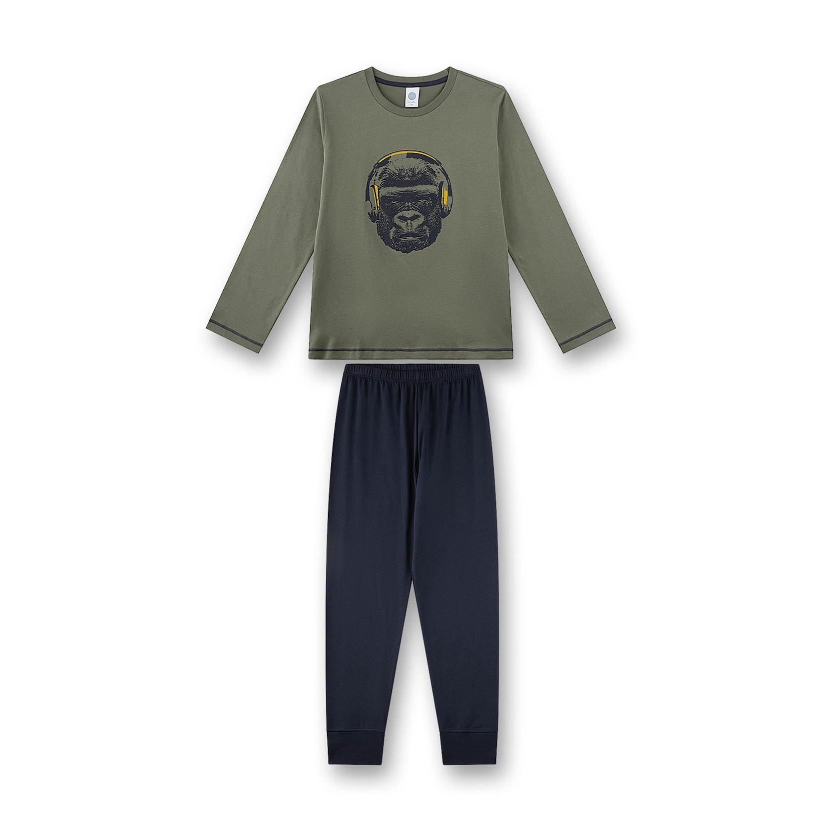 Pyjama Teens Gorilla lang Jungen Pyjama