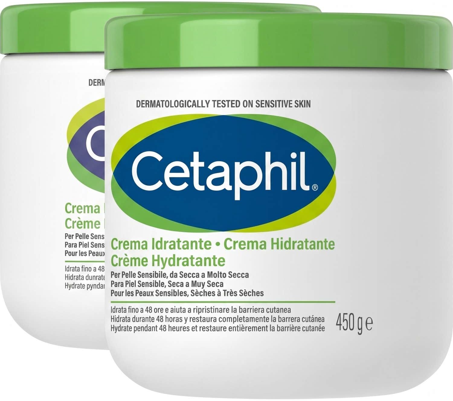 Cetaphil Crema Hidratante 2x450 g