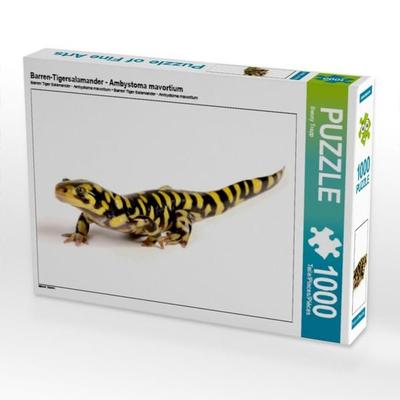 CALVENDO Puzzle Barren-Tigersalamander - Ambystoma mavortium 1000 Teile Puzzle quer | 1000 Teile Lege-Größe 64 × 48 cm Foto-Puzzle für glückliche