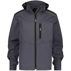 Dassy,  Softshell-Jacke Tavira zementgrau Gr. 3XL (3XL)