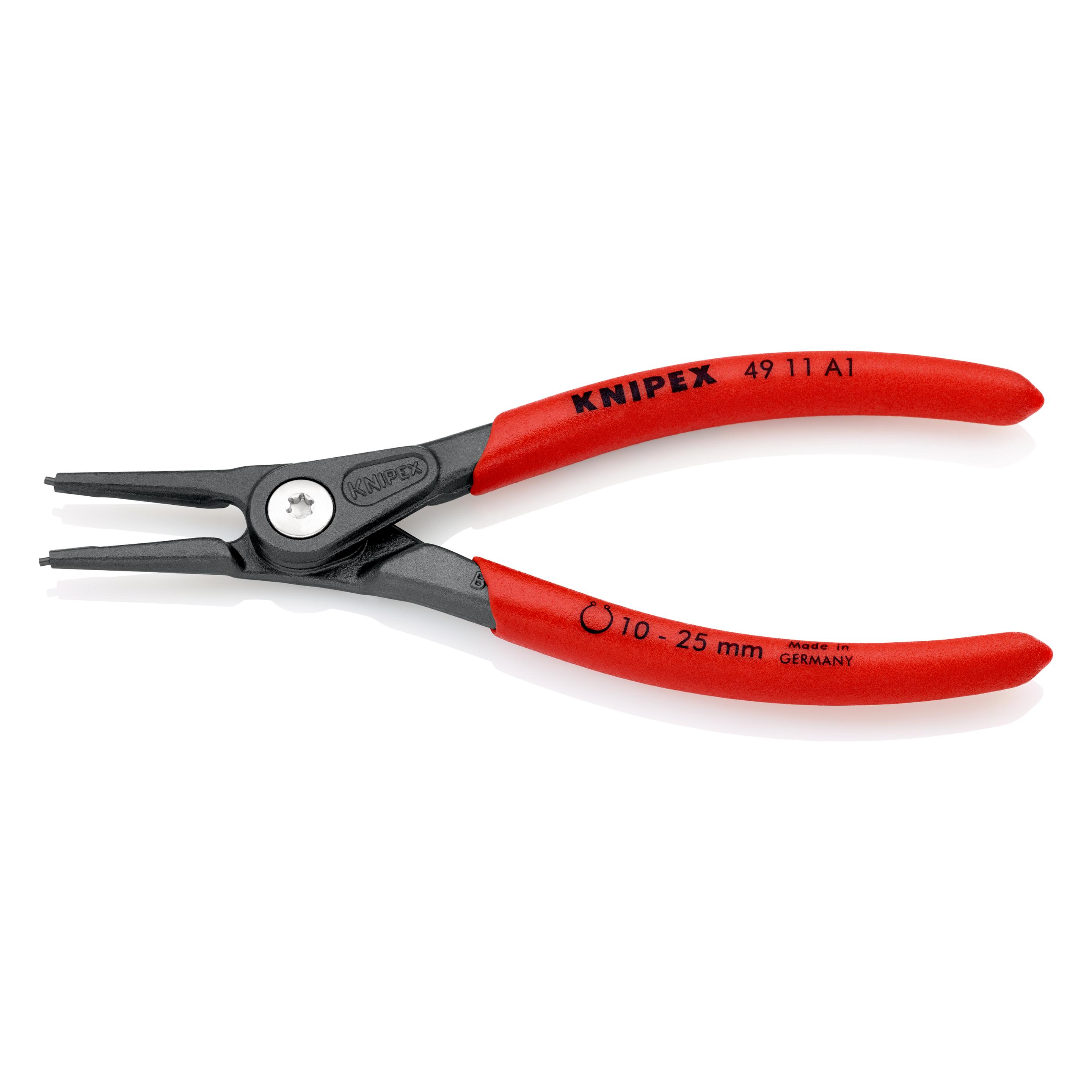 Knipex Präzisions-Sicherungsringzangefür Aussenringe auf Wellen 49 11 A1 SB (200 mm) (49 11 A1 SB)