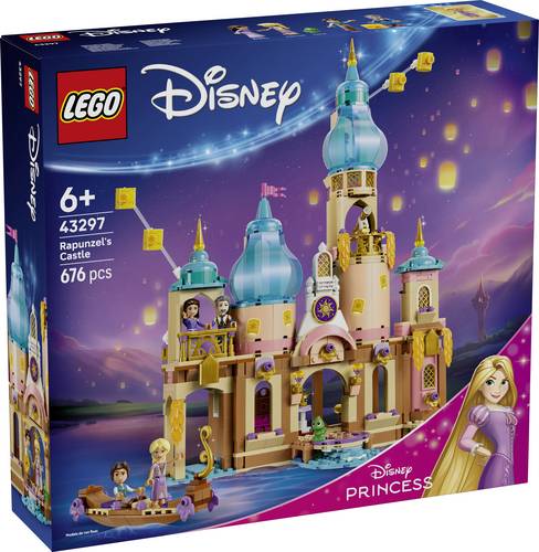 43297 LEGO DISNEY Princess Rapunzels Schloss mit 5 Figuren