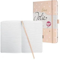 SIGEL Notizbuch Jolie® Rose Love DIN A5 liniert, 174 Seiten