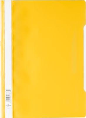 Durable Sichthefter, DIN A4, Polypropylen, 50 Stück, gelb