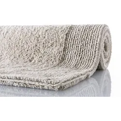 RHOMTUFT Badteppich PRESTIGE/EXQUISIT stone 45 cm x 50 cm Deckelbezug