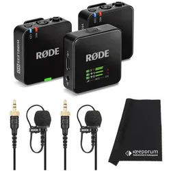 RØDE Mikrofon-Funksystem Wireless GO Gen 3 mit 2x Lavalier II, Mikrofon