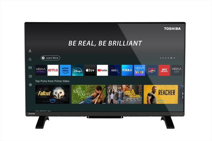 Toshiba Tv Fhd 32" Ledsmart 32qv2f-nero