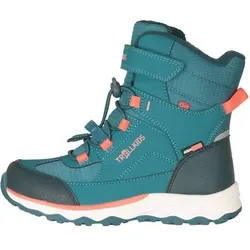 TROLLKIDS Kids Hafjell Winter Boots XT, Größe 28 in Türkis Türkis