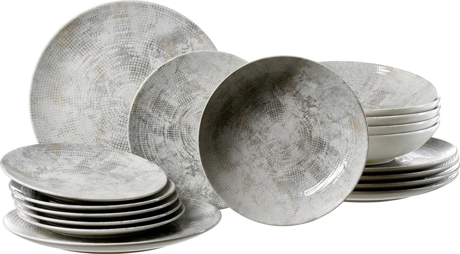 Ritzenhoff & Breker Serviesset voor 18 personen model Cecina Perle