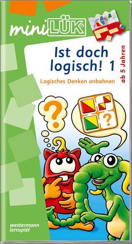 Michael Junga - miniLÜK: Ist doch logisch! 1: Logisches Denken anbahnen - Preis vom 09.10.2026 07:28:09 h