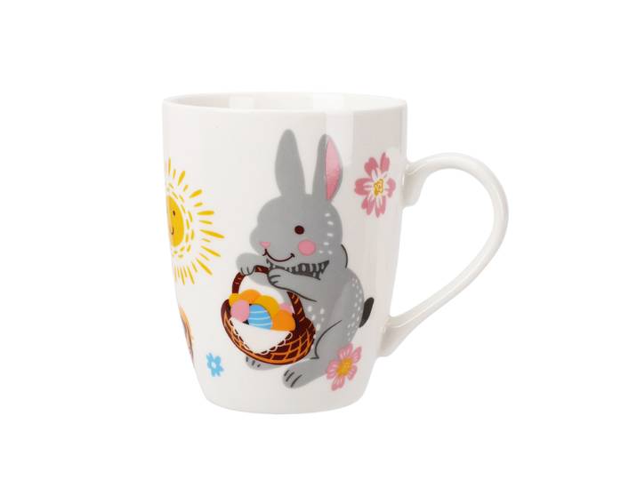 Tasse Ostern Porzellan 340 ml bunt