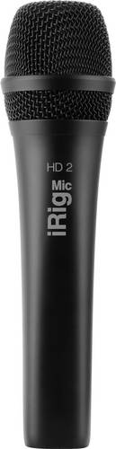 IK Multimedia Handymikrofon iRig Mic HD 2 Übertragungsart (Details):Kabelgebunden inkl. Kabel, inkl. Tasche, inkl. Stativ